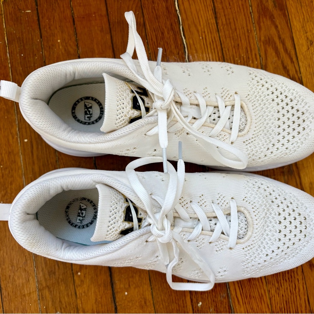 APL White Mesh Performance Sneakers - Picture 3 of 7